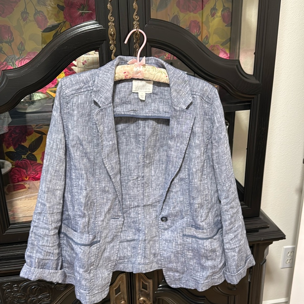 Linen blazer